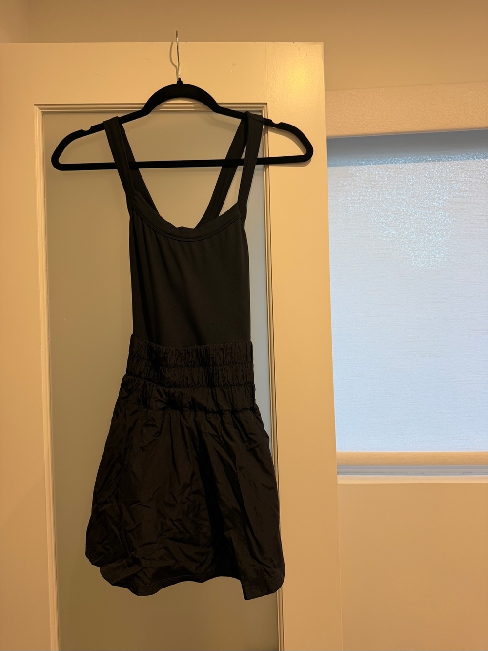 Free People Black Sleeveless Dress with Scoop Neck